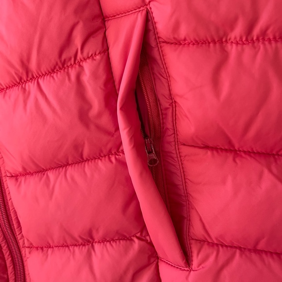 Feel Good Store Orange-Red Zip Up Puffer Vest - Picture 5 of 9